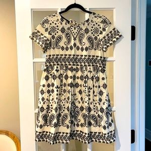 Sea NY empire waist embroidered dress size 2